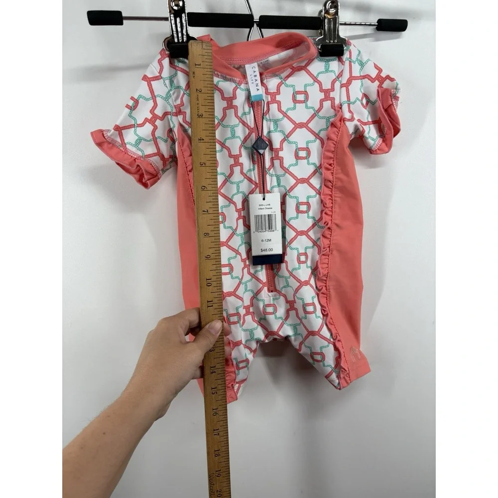 Cabana Life • Rashguard Girls Size 6- 12m • 50+ UV Protection • Swimwear New